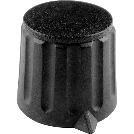 Mentor 4311.4131 4311.4131 Drehknopf  Schwarz (Ø x H) 20 mm x 17 mm 1 St.