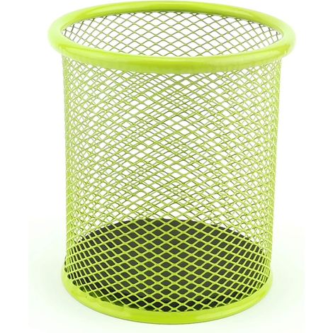 Porte-stylo en métal Porte-stylo en métal rond Porte-stylo en maille 910cm Vert (1/5)