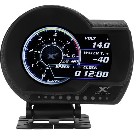 Afficheur Tête Haute Voiture OBD2 Multidonnées Compteur de Vitesse Numérique Précision Rapide pour Véhicules 2007 et Plus (1/5)