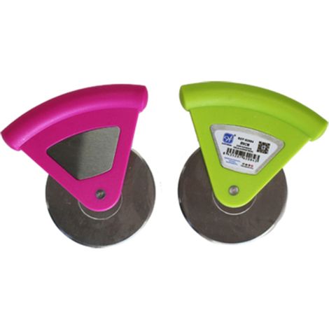 HAPPYFRIENDS cortapizza corte inoxidable 8 cm , Cortapizzas sin mango hoja de acero inoxidable 8 cmFabricado en acero inoxidable de gran calidadFácil limpiezaApto para