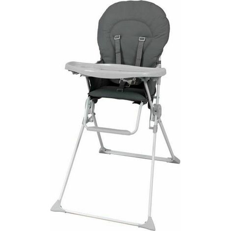 Bambisol 3159059051499 Hochstuhl grau faltbar kompakt