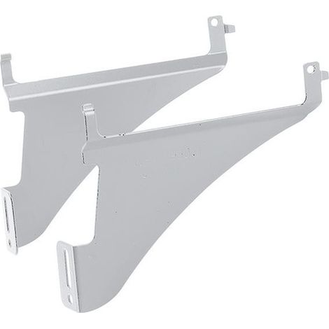 Supporto piastra frontale 20592 look alluminio