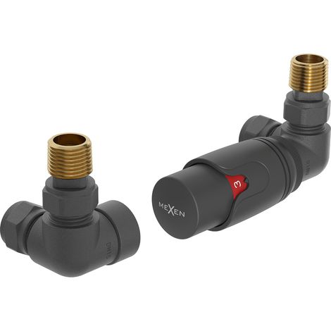Mexen G00 Thermostat-Set, anthrazit - W903-900-66 (1/3)
