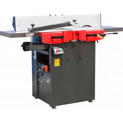 Dégauchisseuse-raboteuse 310 mm – Puissance 3 000 W – Table en fonte 1 400 mm – Diamètre arbre 75 mm – Vitesse 4 500 trs/min – Holzprofi (1/6)