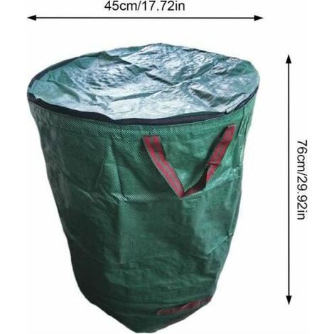 Royaluxe – Gartensack mit großem Fassungsvermögen (120 l, 272 l, 300 l), wiederverwendbarer Sack aus hygienischen Polypropylen-Platten (1/4)