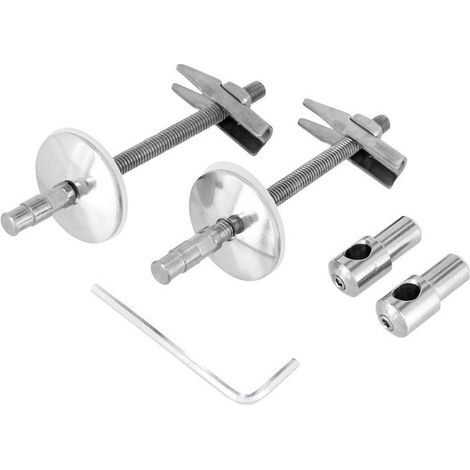 Ideal Standard Jeu de charnières Contour 21 Schools, pour abattant WC, EV430BJ (1/2)