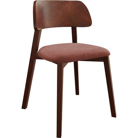 Silla Jackson 112, Magic Velvet 2258, 80x47x50cm, Tapiz, De madera, Madera