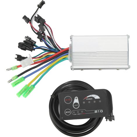 Kit de conversion vélo électrique 48V 250W 350W, contrôleur sans balais pour moteur, panneau d'affichage LED 810, ensemble pour transformation de bicyclette. (1/5)
