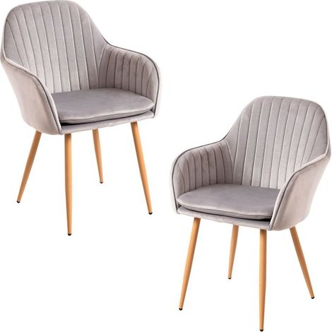 Packs Sillas Comedor - Pack 2 Sillas Chic - Gris (1/5)