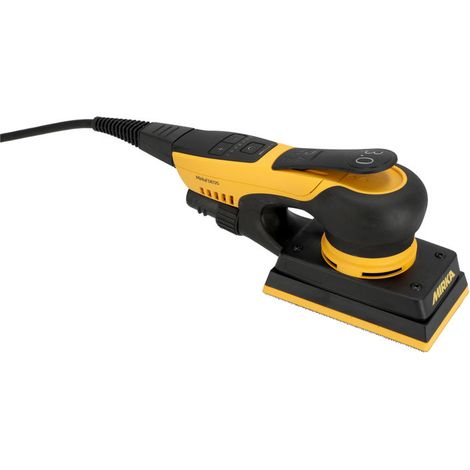 Mirka – Ponceuse orbitale 300W – MID3534044 – Vitesse variable 5000-10000 tr/min – Course 3mm – Plateau 75x100mm – Moteur Brushless – Connectivité Bluetooth
