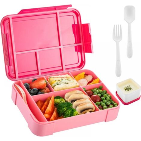 Boîte à lunch compartimentée, 1330 ml, boîte bento étanche - Boîte à lunch compartimentée, 1330 ml, boîte bento étanche