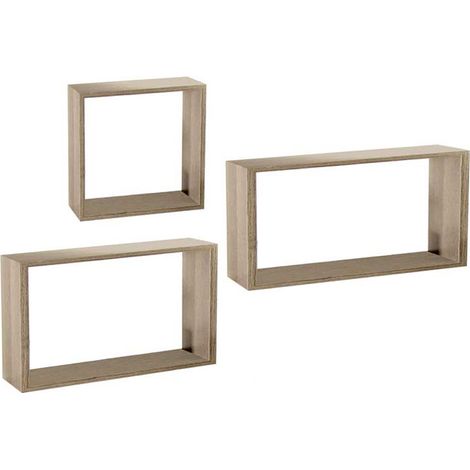 Set 3 moduli rovere 60/38/17 cm (1/2)