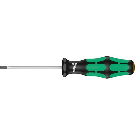 WERA Schlitz-Schraubendreher 335 2,5 x 0,4 x 60 mm, Kraftform-Griff