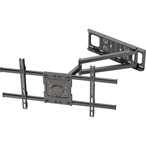 TV Wandhalterung schwenkbar mit 650mm Arm für 32-70 Zoll Fernseher bis 35kg (1/5)