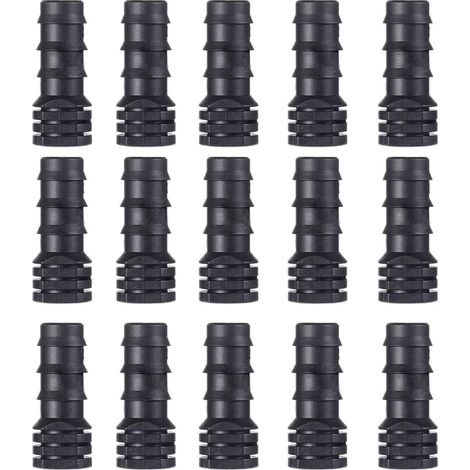 Lot de 50 bouchon tuyau d'arrosage 16mm - Bouchon Fin de Ligne pour système d'irrigation Goutte à Goutte (1/5)
