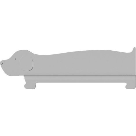 Pare-éclaboussures d'évier polyvalent, résistant à la chaleur et robuste, pour plans de travail de cuisine, gris. (1/5)
