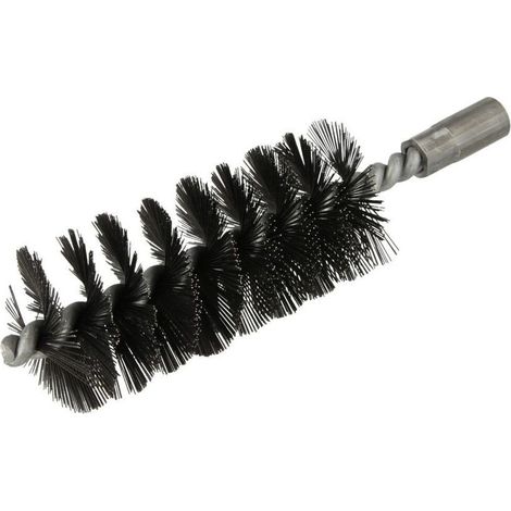 Brosse ronde en fil d'acier 44 x 101 mm