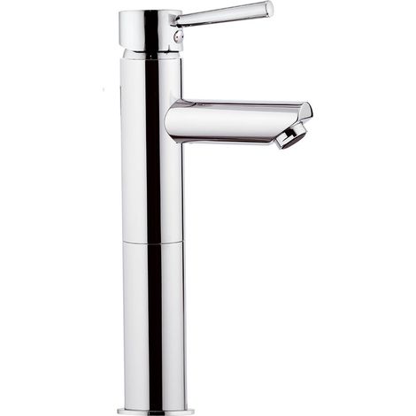 Rubinetto Miscelatore Monocomando Lavello Alto in Ottone Mariani Hermes Cromato (1/2)