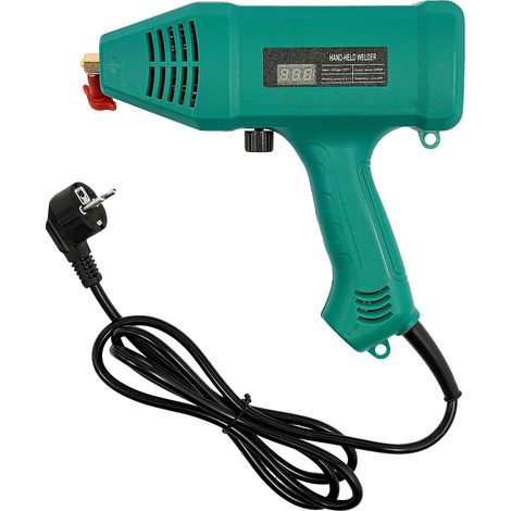 Máquina de soldar, diseño portátil, pantalla digital LCD, verde (1/2)