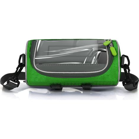 Praktische Fahrradtasche, neue Ein-Schulter-Tasche, Outdoor-Radsport-Umhängetasche, multifunktionale Touchscreen-Tasche, vordere Aufbewahrungstasche (rosarot)