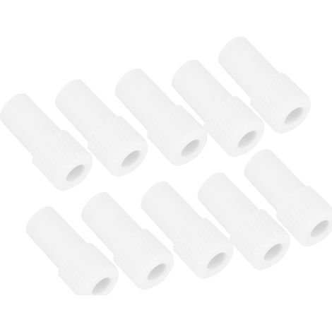 Lot de 10 adaptateurs de connexion pour aspiration de salive dentaire, tube puissant vers tube faible, 11 mm vers 6,5 mm (1/5)