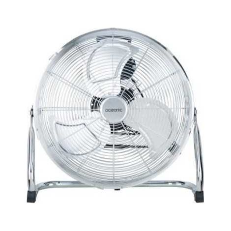 Oceanic Ventilatore d'aria cromato 120 W 3 velocità 49 cm