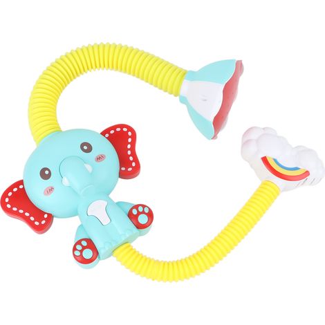 Elektrisches Wasserspielzeug Elefant mit Saugnapf und verstellbarer Wasserpumpe – ideal für Kleinkinder im Sommer (1/5)