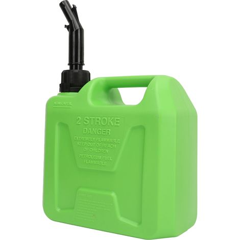 Réservoir de fioul 5L grande capacité, portable, à fermeture automatique, pour camping-car, voiture, SUV, vert (1/5)