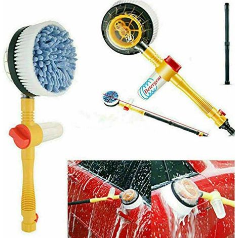 Brosse de lavage de voiture rotative brosse de lavage rotative automatique eau haute pression avec réservoir de savon pour lavage de voiture (1/4)