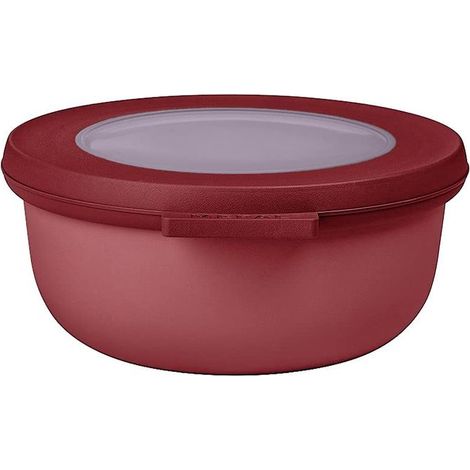 Bol Multifonction Rond - Boîte Conservation Alimentaire avec Couvercle - Convient comme Boîte Hermétique pour le Réfrigérateur, Micro-ondes (1/5)