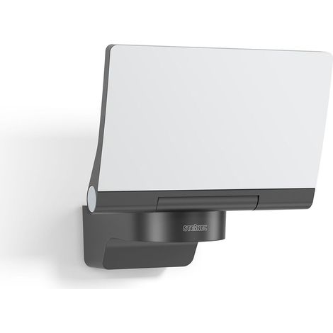 Steinel Faretto a LED XLED Home 2, Faretto Orientabile, Solare, LED 13,7 W, 1550 lm, per Ingresso, Giardino, Cortile, Grigio (Grafite) (1/4)