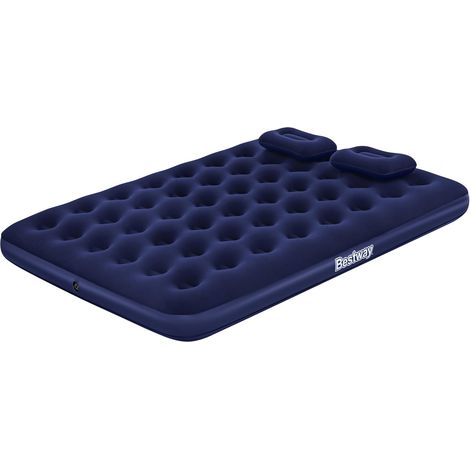 Bestway Materasso Gonfiabile Matrimoniale 203x152x22 cm Blu Comfort (1/5)