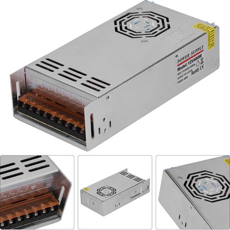 YY-400-12 Geregeltes Schaltnetzteil-Treibernetzteil AC 220 V auf DC 12 V 400 W 33,4 A für Sicherheitssysteme (1/5)