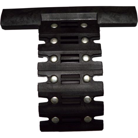 Verrou DVA 5 éléments pour lame épaisse 14 mm – PVC renforcé acier – Verrouillage automatique anti-intrusion – Compatible tubes 62 mm – Deprat (1/2)