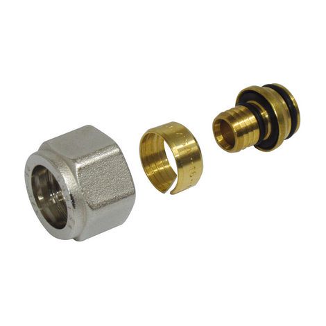 RACCORDO A COMPRESSIONE PER TUBO MULTISTRATO 595M- 1/2 - 14x2- ITAP- pezzi 1