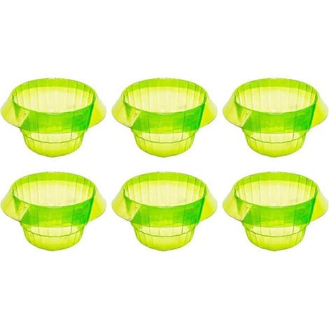 6 pièces plantes Snail plante protection Collars pour Landscape Project Versatile légume jardinière pot de fleurs (1/5)