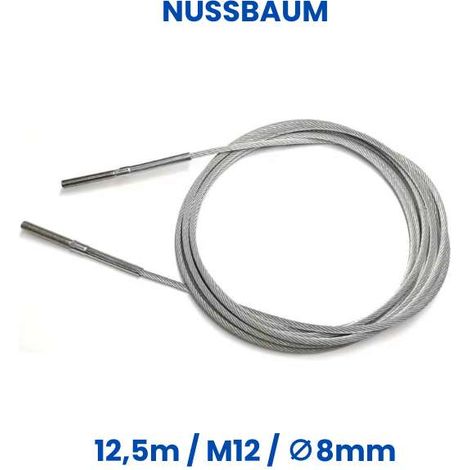 Sostituzione Nussbaum: fune d'acciaio 12,5 m / M12 / 8 mm (1/5)