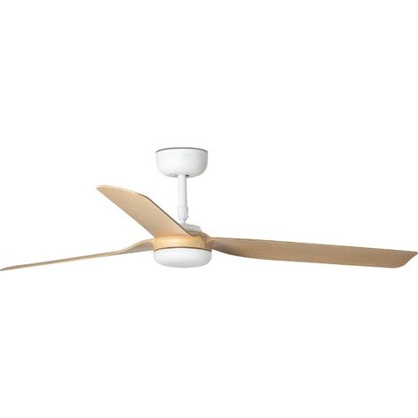 PUNT M Ventilador blanco/madera clara (1/3)