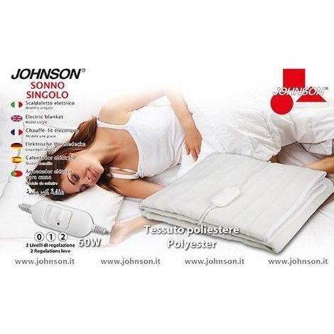TrAdE Shop Traesio - Scaldaletto Termocoperta Sonno Matrimoniale Scalda Letto 120 Watt 160 X 140 Cm - (1/2)
