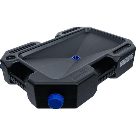 BIDON DE COLLECTE D'HUILE AVEC BEC  12 L BGS 74611 (1/4)