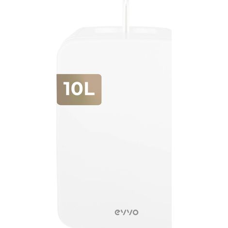 Nevera Mini EVVO F10 Blanco, 10 L, Enfría y Calienta, Silenciosa y Portátil