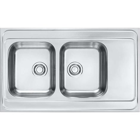 Alveus Classic Pro - Lavello, 100x60 cm, acciaio inox 1130472 (1/3)