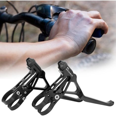 Poignée de Frein VTT Léger en Alliage pour Vélo de Route et Pliable - Noir