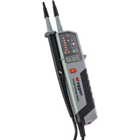 Megger TPT420 Tester di tensione a due poli CAT IV 1000 V LED, LCD, Acustico