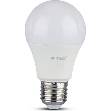 Bombilla LED V-TAC E27 12 W A60 con chip Samsung, luz blanca fría, regulable
