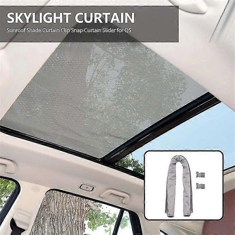 Pare-soleil de toit ouvrant pour voiture, rideaux pare-soleil, volet de toit ouvrant, modèle pour Q5 1k9877307a 5nd877307 Gris