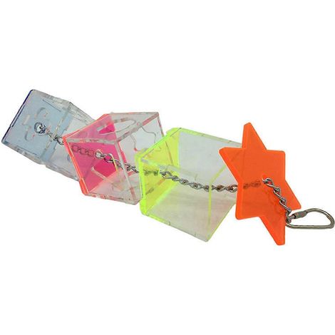 Papageien-Langeweile-Killer: Futterbox zum Aufhängen, Leckerli-Spielzeug, Käfigschaukel