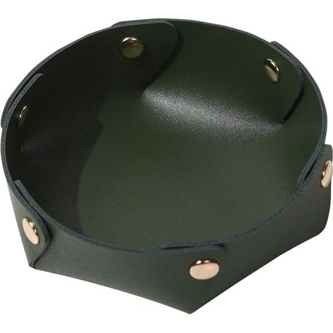 Verde Vassoi Gioielli Vassoio Decorativo Vassoio Rotondo Decorazione Casa Piccolo Vassoio Vuoto, Vuoto Di Design Di Coppa Decorativo Tasca Vuota Di Homm (1/5)