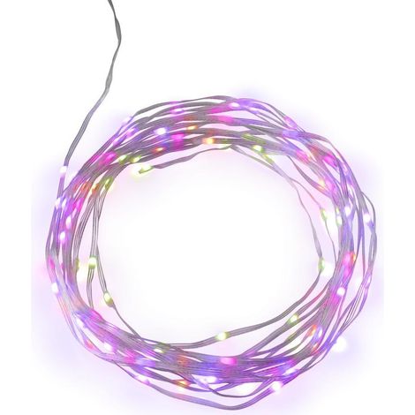 Hama 00176660 Smarte LED-Lichterkette 10m WLAN IP44 Bunt