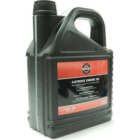 Huile 4 Temps SAE30 - 5 L - Pour Moteurs Thermiques - API SJ CD - Anti Usure Anti Oxydation Anti Moussage